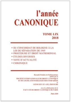 annee canonique 1