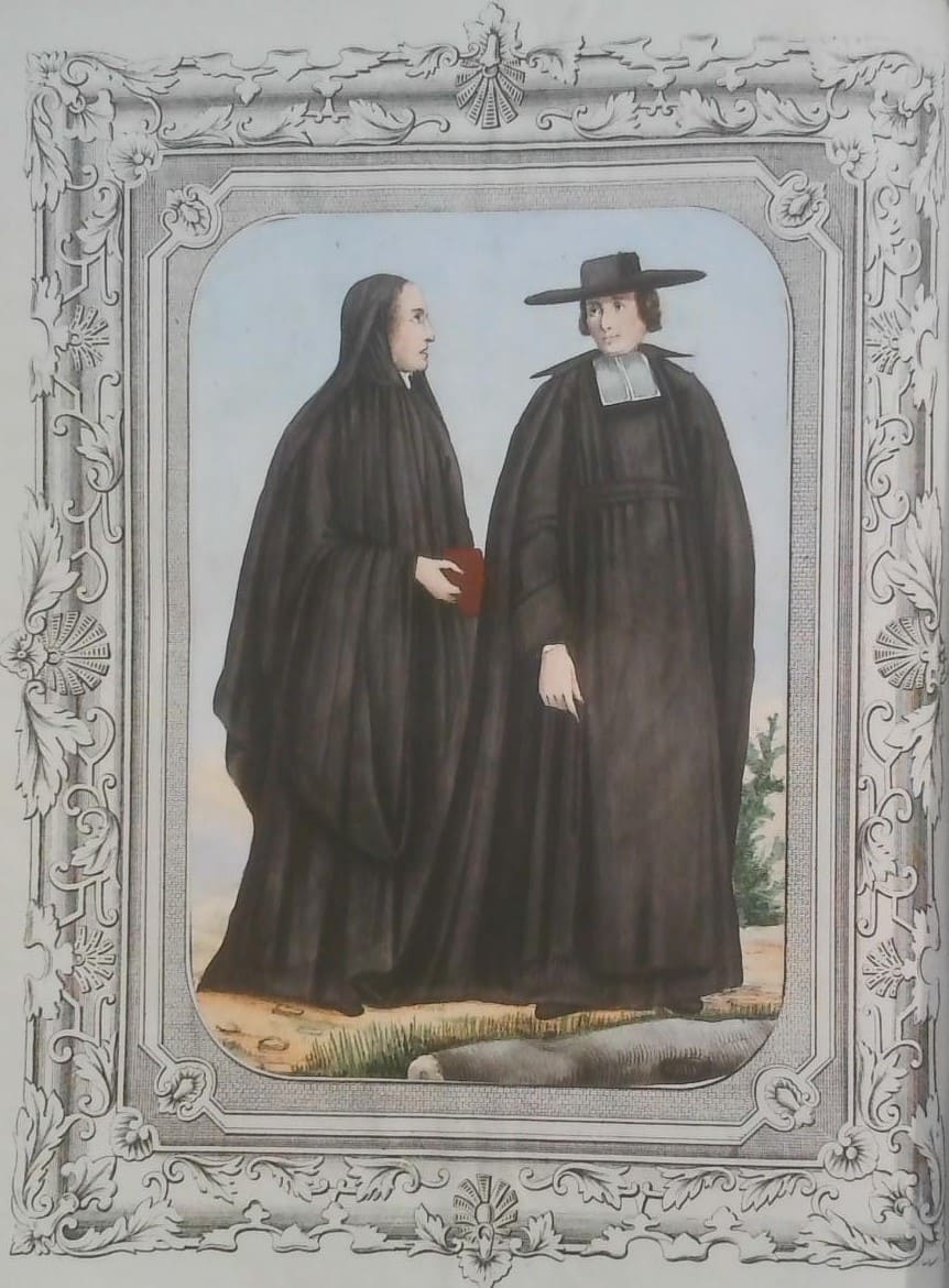 costumes monastiques anciens bénédictins