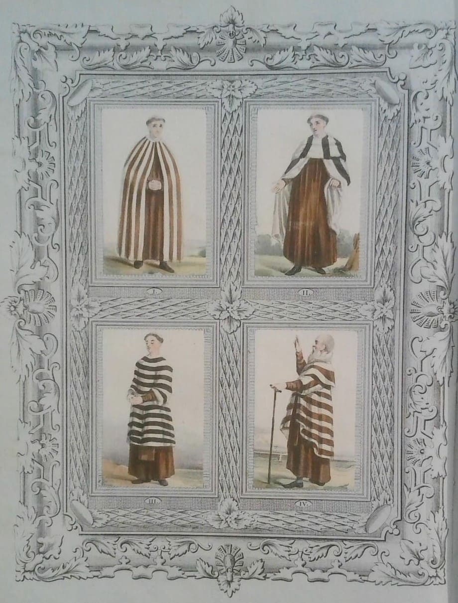 costumes monastiques anciens carmes