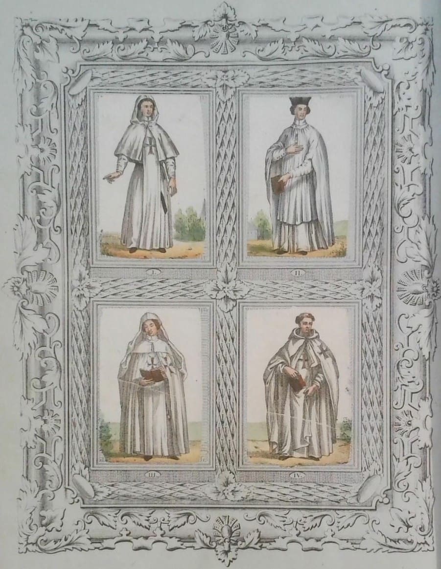 costumes monastiques trinitaires